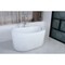 Aqua Eden Freestanding Bathtubs, 51.75 L, 29.94 W, White, Acrylic VTRS522928 - alternate 2